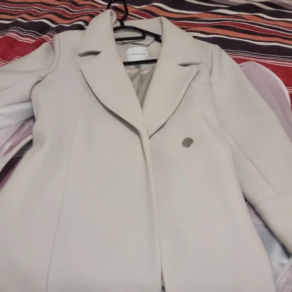 Ladies Size 14 Forever New Wool Blend Coat. - Picture 5 of 7